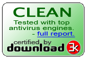 LINE rapport antivirus sur download3k.fr