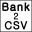Bank2CSV Icon