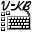 Bill Virtual Keyboard 05.0A 32x32 pixels icon