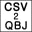 CSV2QBJ Icon