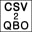 CSV2QBO Icon