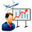 Employee Travel Management Software Icon