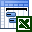 Excel Gantt Chart Template Software Icon