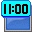 LCD Clock Software Icon