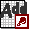 MS Access Add Data, Text & Characters Software 7.0 32x32 pixel icône