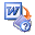Macrobject Word-2-CHM Professional 2009 2009.3.1325.2515 32x32 pixel icône