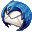 Mozilla Thunderbird 102.7.0 / 102.7.1 RC 1 / 110.0b2 Beta 2 32x32 pixel icône