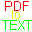 PDF Text Converter Icon