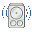 Rhythmbox 3.4.4 32x32 pixel icône