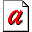 Sharpe Classified Font PS Mac 1.51 32x32 pixel icône