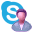 SkypeContactsView 1.05 32x32 pixels icon