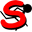 Stickman 5.5 32x32 pixel icône