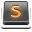 Portable Sublime Text 4 Build 4126 32x32 pixel icône