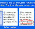Cryptainer LE Free Encryption Software Screenshot 0