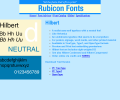 Hilbert Font TT Screenshot 0