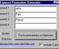 Keyword Permutation Generator Screenshot 0