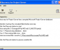 Recovery for Project Server Screenshot 0