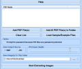 PDF Image Extract Software Screenshot 0