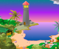 Lighthouse Clock ScreenSaver Screenshot 0