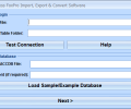 MS Access FoxPro Import, Export & Convert Software Screenshot 0