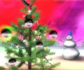 3D Christmas Space screensaver Screenshot 0