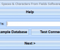 FoxPro Remove Text, Spaces & Characters From Fields Software Screenshot 0