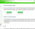 Ajax Extensible Page Screenshot 0