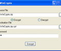 WinCrypto Screenshot 0