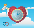 Cupid Clock screensaver Screenshot 0