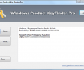 Windows Product Key Finder Professional Screenshot 0
