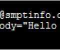 SMTPMailer Screenshot 0