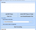 Convert Multiple PDF Files To MS Word Documents Software Screenshot 0