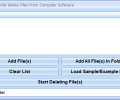 Permanently Delete Files From Computer Software Screenshot 0