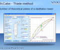 MCTH - McCabe Thiele Plates Calculator Screenshot 0