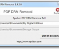 Epubor PDF DRM Removal Screenshot 0