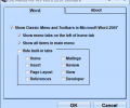 Old Menus For MS Word 2010 Software Screenshot 0