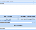RTF To JPG Converter Software Screenshot 0