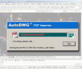 PDF to DWG converter 2011.09 Screenshot 0