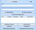 Excel Import Multiple Yahoo! Mail Emails Software Screenshot 0
