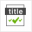 SharePoint Document Auto Title 1.5.517.3 SharePoint Document Auto Title 1.5.517.3 32x32 pixels icon